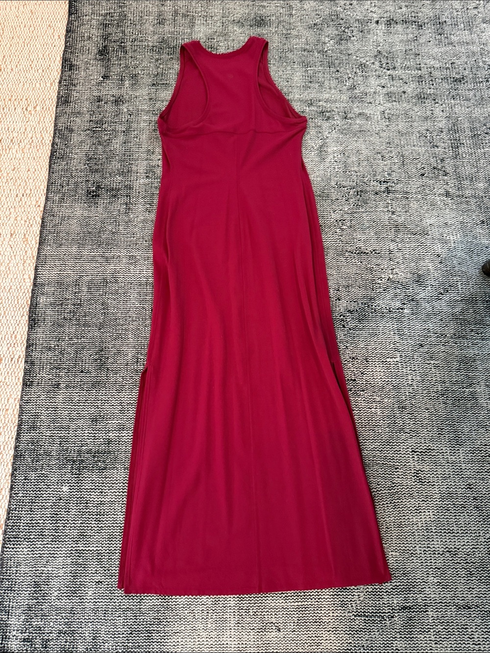 Lululemon Get Going Dress Sleeveless Maxi Dress Racerback in Burgundy size 6 - Picture 3 of 4